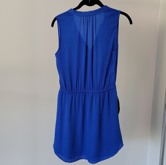 Aritzia Babaton Benedict Dress In Wild Indego Blue - Picture 2 of 15